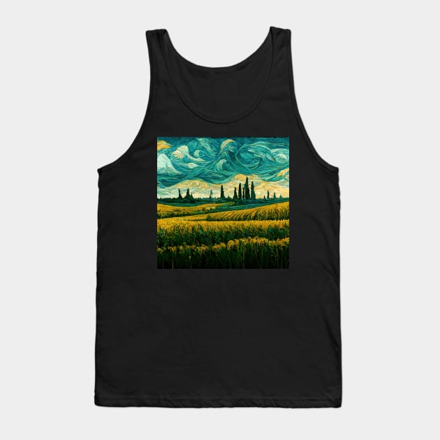 Illustrations inspired by Vincent van Gogh Tank Top by VISIONARTIST